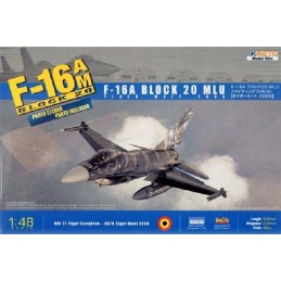 GENERAL DYNAMICS F-16 AM Fighting Falcon (Block 20) "Tiger Meet 2009" -Escala 1/48- Kinetic K48036