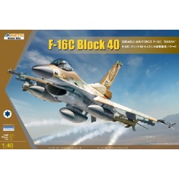 GENERAL DYNAMICS F-16 C Fighting Falcon (Block 40) -Escala 1/48- Kinetic K48129