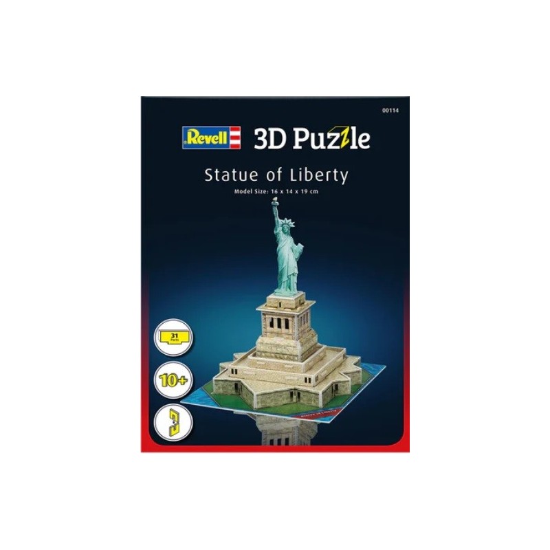 PUZZLE 3D ESTATUA DE LA LIBERTAD - REVELL 00114