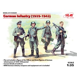 INFANTERIA ALEMANA 1939 - 1942 -Escala 1/35- ICM 35639