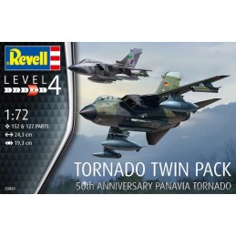 SET DUO PANAVIA TORNADO (50 Aniversario) -Escala 1/72- Revell 03801
