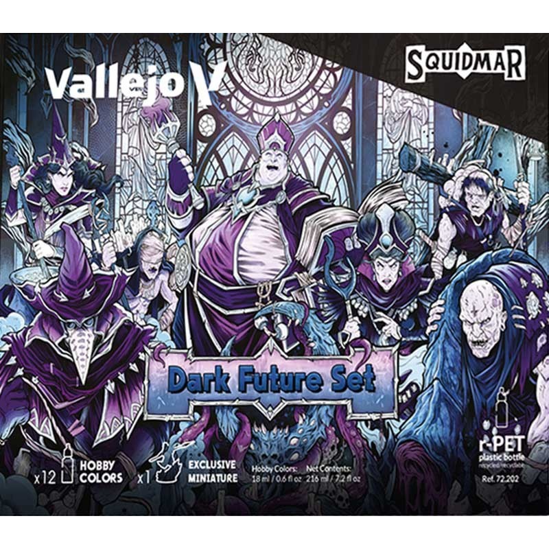 SET PINTURAS GAME COLOR: DARK FUTURE SET - Acrylicos Vallejo 72202