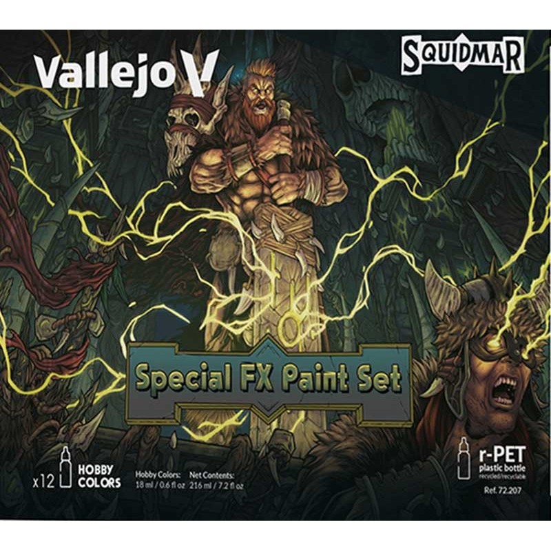 SET PINTURAS GAME COLOR: SPECIAL FX - Acrylicos Vallejo 72207