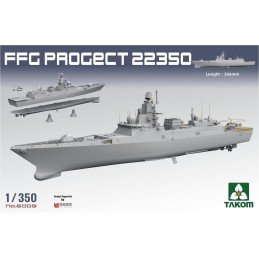 FRAGATA PROJECT 22350 -Escala 1/350- Takom 6009