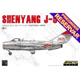 MIKOYAN GUREVICH MIG-17 F (Fresco) / SHENYANG J-5 PLA -Escala 1/48- Kinetic K48164