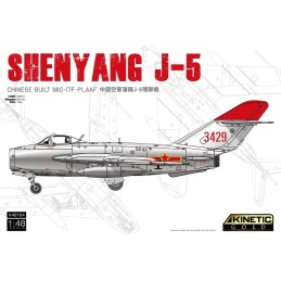 MIKOYAN GUREVICH MIG-17 F (Fresco) / SHENYANG J-5 PLA -Escala 1/48- Kinetic K48164