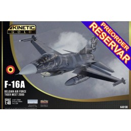 GENERAL DYNAMICS F-16A Fighting Falcon "Tiger Meet 2009" -Escala 1/48- Kinetic K48108