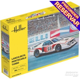 LANCIA BETA MONTECARLO TURBO -Escala 1/24- Heller 80741