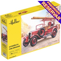 Citroen C4 BOMBEROS -Escala 1/24- Heller 80733