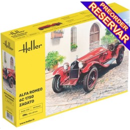 Alfa Romeo (1750 cc) Zagato -Escala 1/24- Heller 80715
