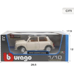 COCHE 1/18 MINI COOPER (1969)