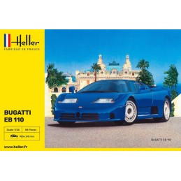 BUGATTI EB110 -Escala 1/24- Heller 80738