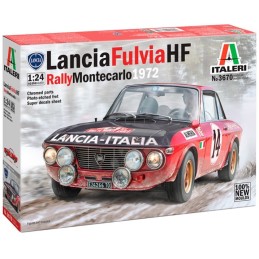 LANCIA FULVIA HF "Rally Monte Carlo 1972" -Escala 1/24- Italeri 3670