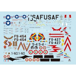 REPUBLIC F-84G Thunderjet -Escala 1/72- Italeri 1321