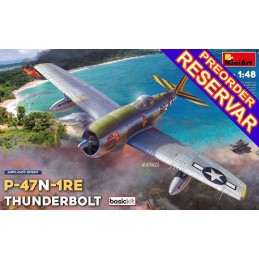 REPUBLIC P-47N-1RE Thunderbolt (Basic Kit) -Escala 1/48- MiniArt 48064