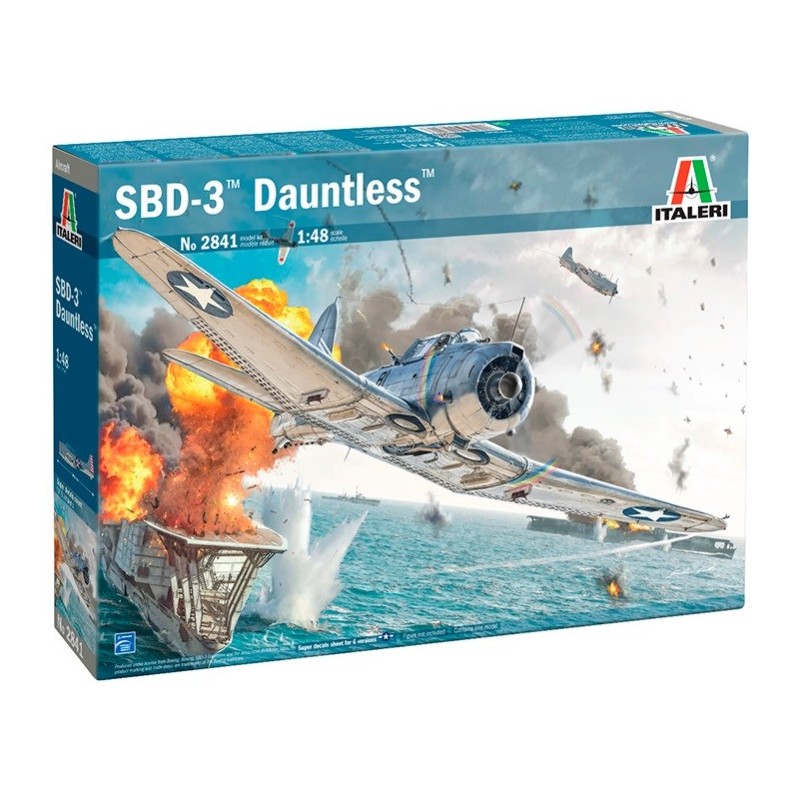 DOUGLAS SBD-3 DAUNTLESS -Escala 1/48- Italeri 2841