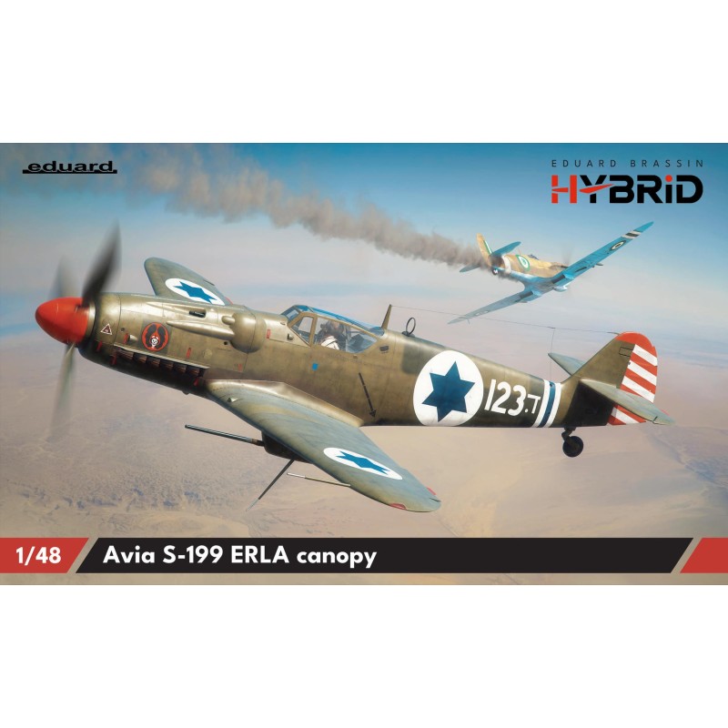 Avia S-199 (Cabina ERLA) -Escala 1/48- Eduard 948011
