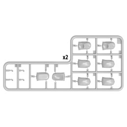 HORMIGONERA & ACCESORIOS ALBAÑILERIA -Escala 1/35 - MiniArt 35593