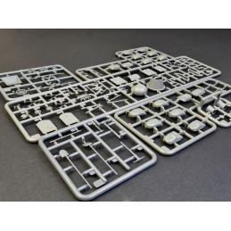 HORMIGONERA & ACCESORIOS ALBAÑILERIA -Escala 1/35 - MiniArt 35593