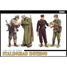 SOLDADOS ALEMANES "STALINGRADO INFERNO" -Escala 1/35- Dragon Models 6343