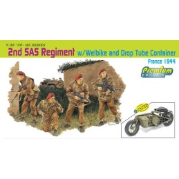SOLDADOS 2º REGIMIENTO SAS "FRANCIA 1944" -Escala 1/35- Dragon Models 6586