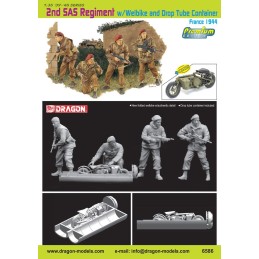 SOLDADOS 2º REGIMIENTO SAS "FRANCIA 1944" -Escala 1/35- Dragon Models 6586