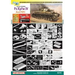 CARRO DE COMBATE Sd.Kfz. 161 PANZER IV Ausf. F1 (F) -Escala 1/35- Dragon Models 6315