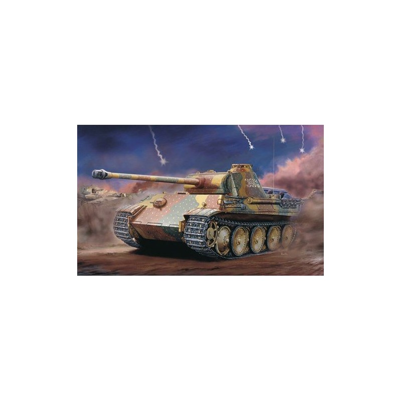 CARRO DE COMBATE Sd.Kfz. 171 Panther G late version . ESCALA 1/72 - DRAGON 7206