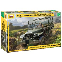 CAMION DODGE WC-52 3/4T -Escala 1/35- Zvezda 3664