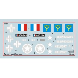 BLINDADO WHITE M-3 SCOUT CAR -Escala 1/35- Zvezda 3581