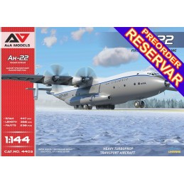 Antonov An-22 Cock (1st serial) -Escala 1/144- A&A Models 4403