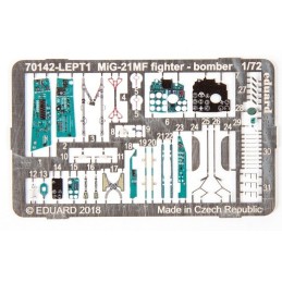 MIKOYAN GUREVICH Mig-21 MF Fishbed (PROFIPACK) -Escala 1/72- Eduard 70142 MIKOYAN GUREVICH Mig-21 MF Fishbed (PROFIPACK) -Escala 1/72- Eduard 70142