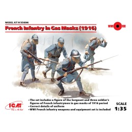 INFANTERIA FRANCESA 1916 "VERDUN" -Escala 1/35- ICM 35696