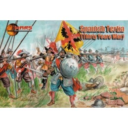 TERCIO ESPAÑOL 48 FIGURAS - ESCALA 1/72 - MARS 72042