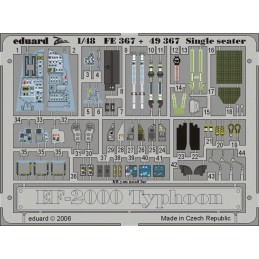 FOTOGRABADO CABINA EF-2000 TYPHOON - ESCALA 1/48