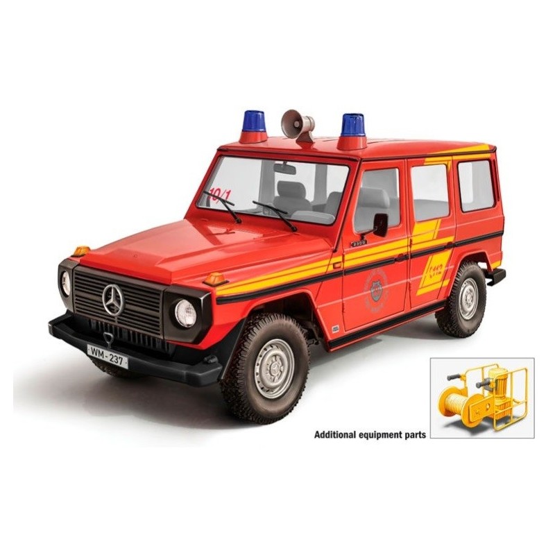MERCEDES BENZ G230 BOMBEROS -Escala 1/24- Italeri 3663