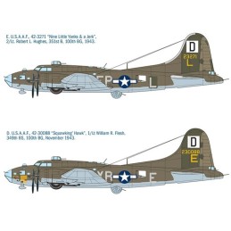 BOEING B-17 F FLYING FORTRESS "MENPHIS BELL" -Escala 1/72- Italeri 148