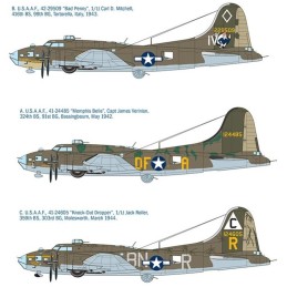 BOEING B-17 F FLYING FORTRESS "MENPHIS BELL" -Escala 1/72- Italeri 148