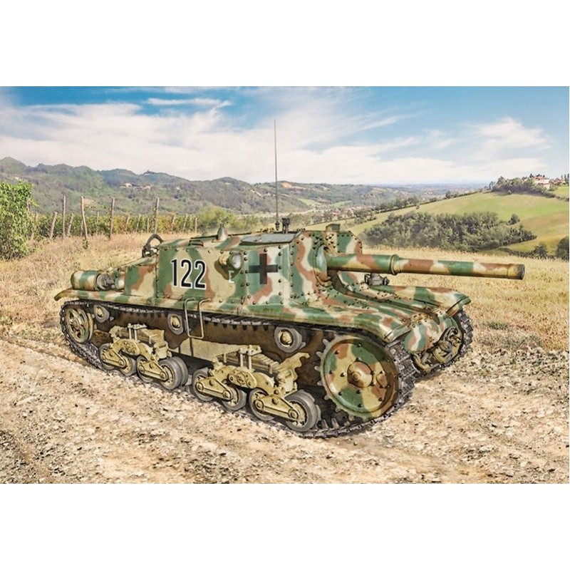 CAÑON AUTOPROPULSADO M-42 75/34 (Upgraded Edition) -Escala 1/35- Itale