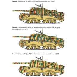 CAÑON AUTOPROPULSADO M-42 75/34 (Upgraded Edition) -Escala 1/35- Itale CAÑON AUTOPROPULSADO M-42 75/34 (Upgraded Edition) -Escala 1/35- Itale