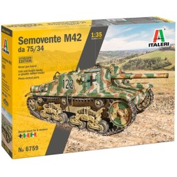 CAÑON AUTOPROPULSADO M-42 75/34 (Upgraded Edition) -Escala 1/35- Itale CAÑON AUTOPROPULSADO M-42 75/34 (Upgraded Edition) -Escala 1/35- Itale