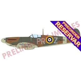 SUPERMARINE SPITFIRE Mk-Vb Early -Escala 1/72- Eduard 70205