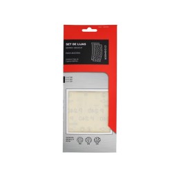 SET LIJAS PARA MODELISMO GRANO GRUESO (6 unidades) - Dismoer 20092