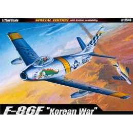 NORTH AMERICAN F-86 F SABRE (KOREAN WAR) -Escala 1/72- ACADEMY 12546