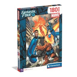 PUZZLE 180 PZS MARVEL LOS CUATRO FANTASTICOS - CLEMENTONI 29281 (33.5 X 48.5 CMS)