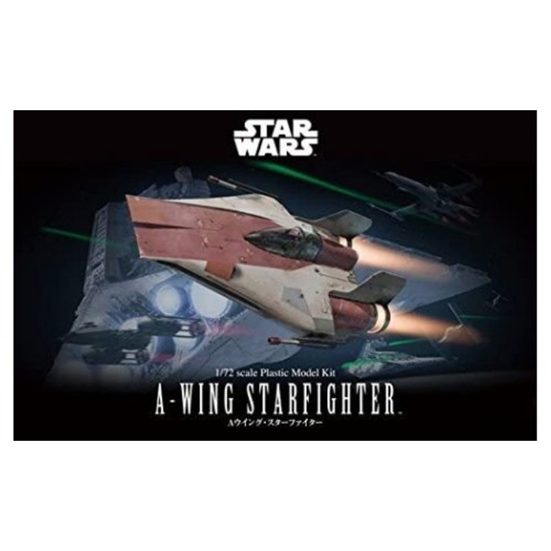STAR WARS: A-WING -Escala 1/72 - Bandai 5062837 STAR WARS: A-WING -Escala 1/72 - Bandai 5062837