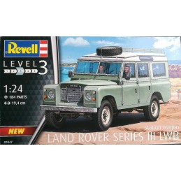 LAND ROVER SERIES III LWB STATION WAGON ESCALA 1/24 REVELL 07047