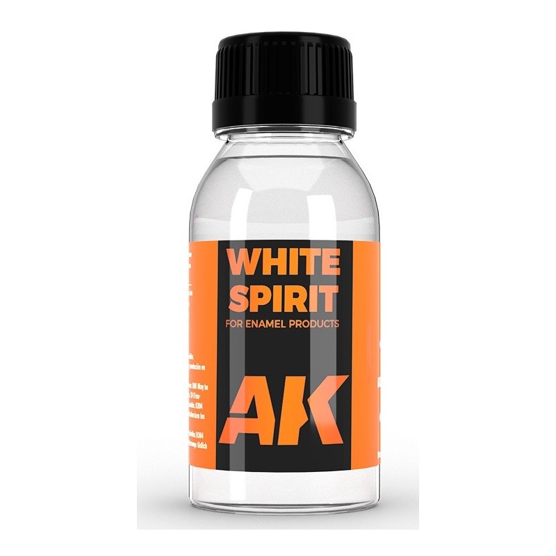 DILUYENTE OLEOS - WHITE SPIRIT (100 ml) - AK Interactive AK047 DILUYENTE OLEOS - WHITE SPIRIT (100 ml) - AK Interactive AK047