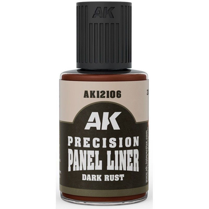 PRECISION PANEL LINER OXIDO OSCURO (30 ml) - AK Interactive 12106