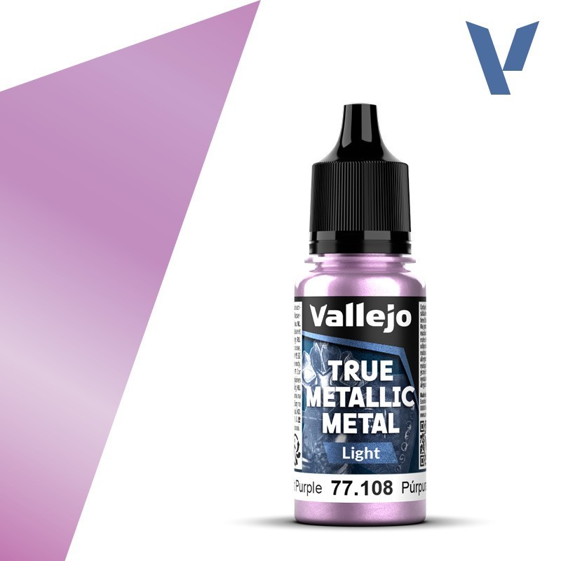 Vallejo True Metallic Metal 108 PURPURA AMATISTA (18ml) - Acrilicos Vallejo 77108